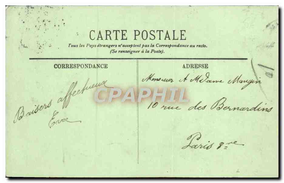 Cabourg — La Terrasse — LL. — Verso