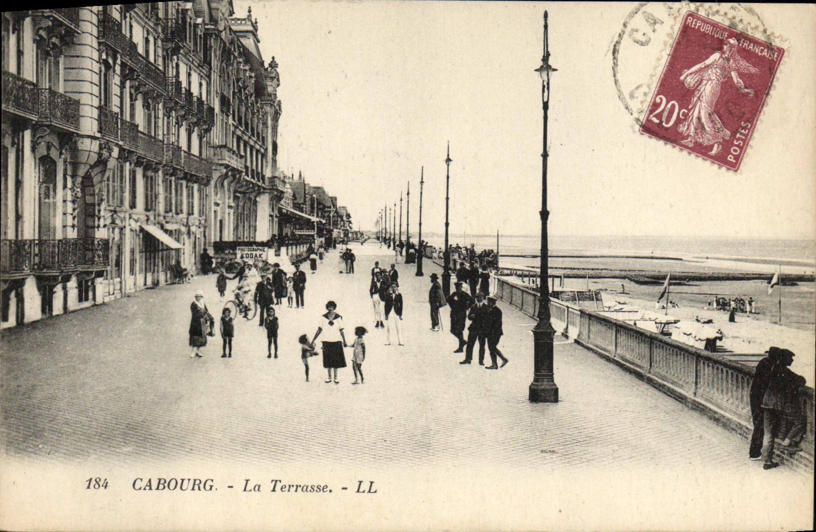 CPA Cabourg La Terrasse