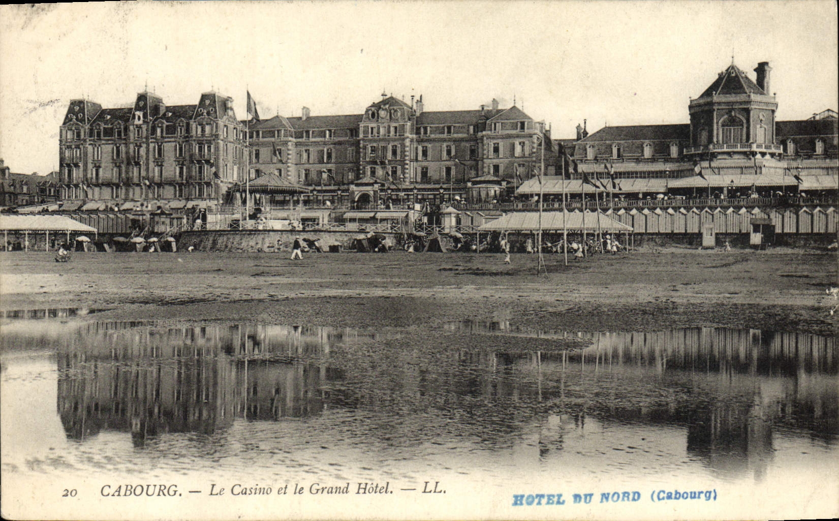 Cabourg — Le Casino et le Grand Hôtel — LL. — Hôtel du Nord (Cabourg)