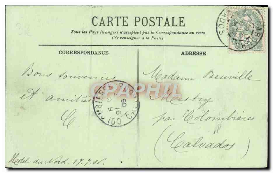 Cabourg — Le Casino et le Grand Hôtel — LL. — Hôtel du Nord (Cabourg) — Reverso