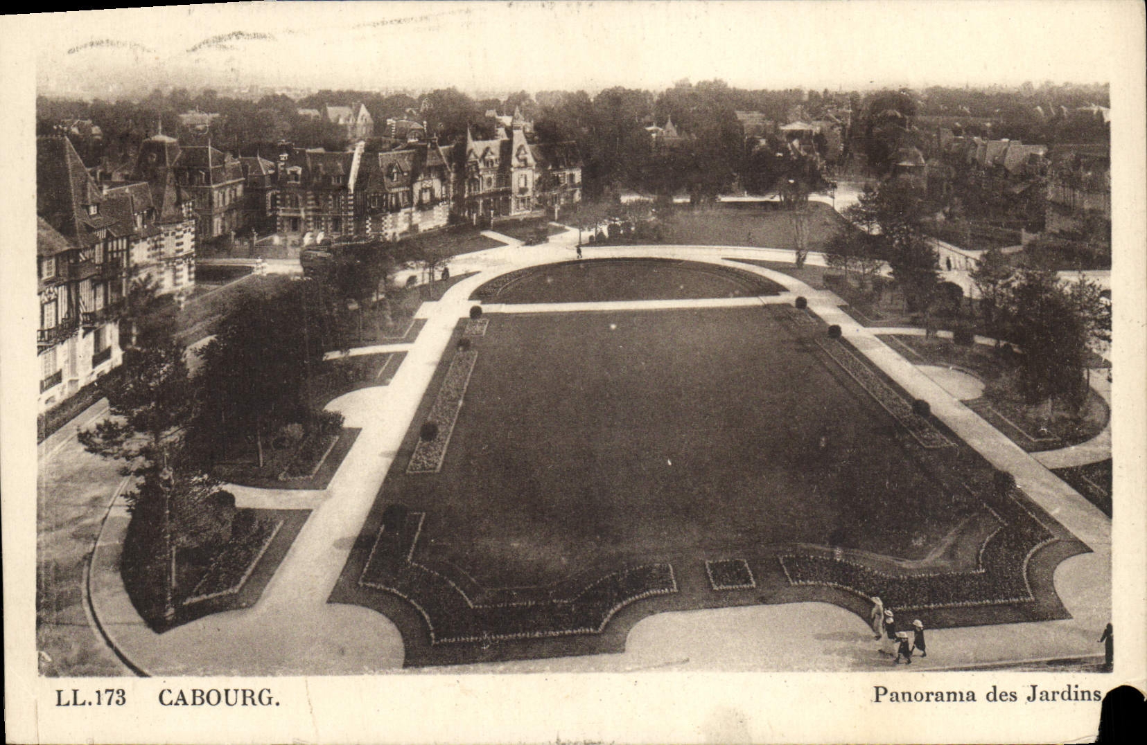 Cabourg — Panorama des Jardins — LL.173 — C.H. des Arts