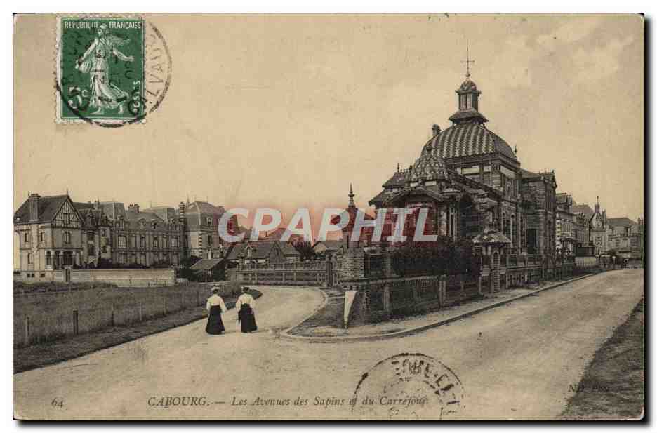 Cabourg — Les Avenues des Sapins et du Carréfou