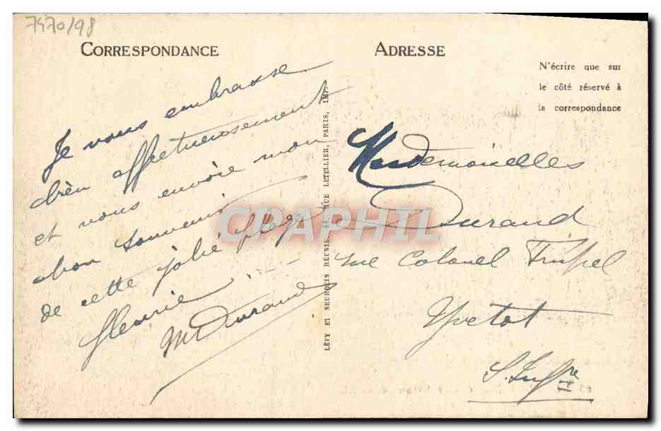 Cabourg — Châlet Normand — LL — Rückseite