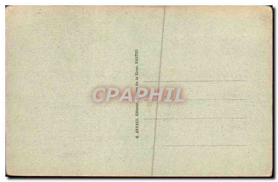 Cabourg - Jardins du Grand Hôtel et Casino — Édition Gaston Chandivert, Buraliste, Cabourg — Verso