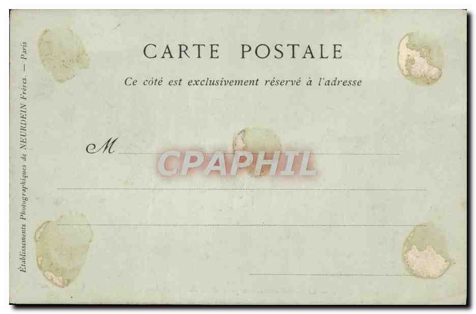 CPA Cabourg Le Grand Hotel vue prise de la Rue de la Mer  — Verso