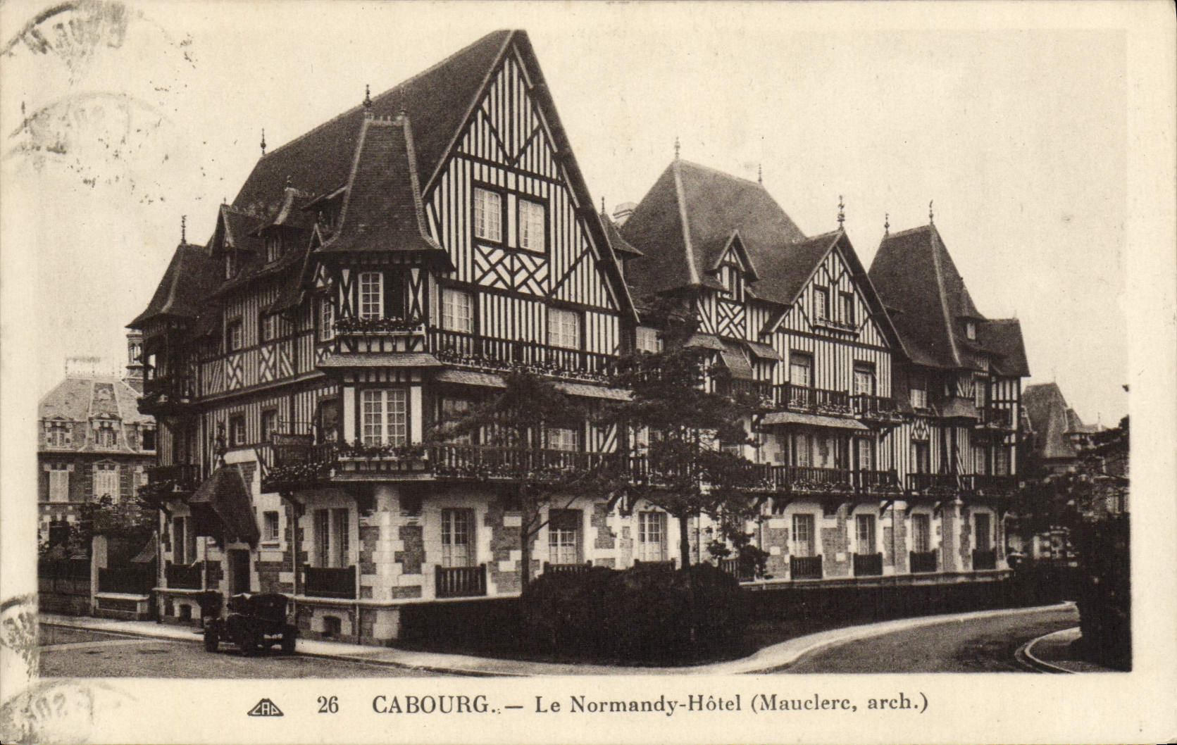 Cabourg — Das Normandy-Hotel (Mauclecre, arch.)