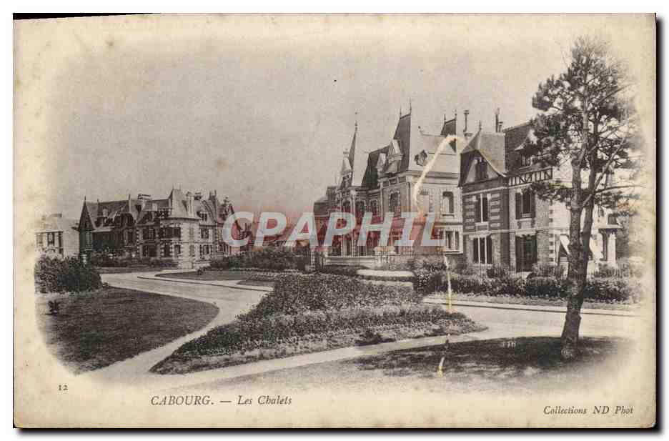 Cabourg — Les Chalets — Collections ND Phot - Recto