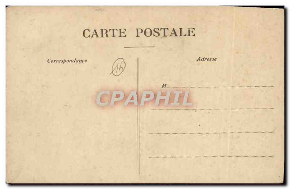Entrée de CAGNY — Maison du Maire — Édition Marie, Buraliste — Rückseite