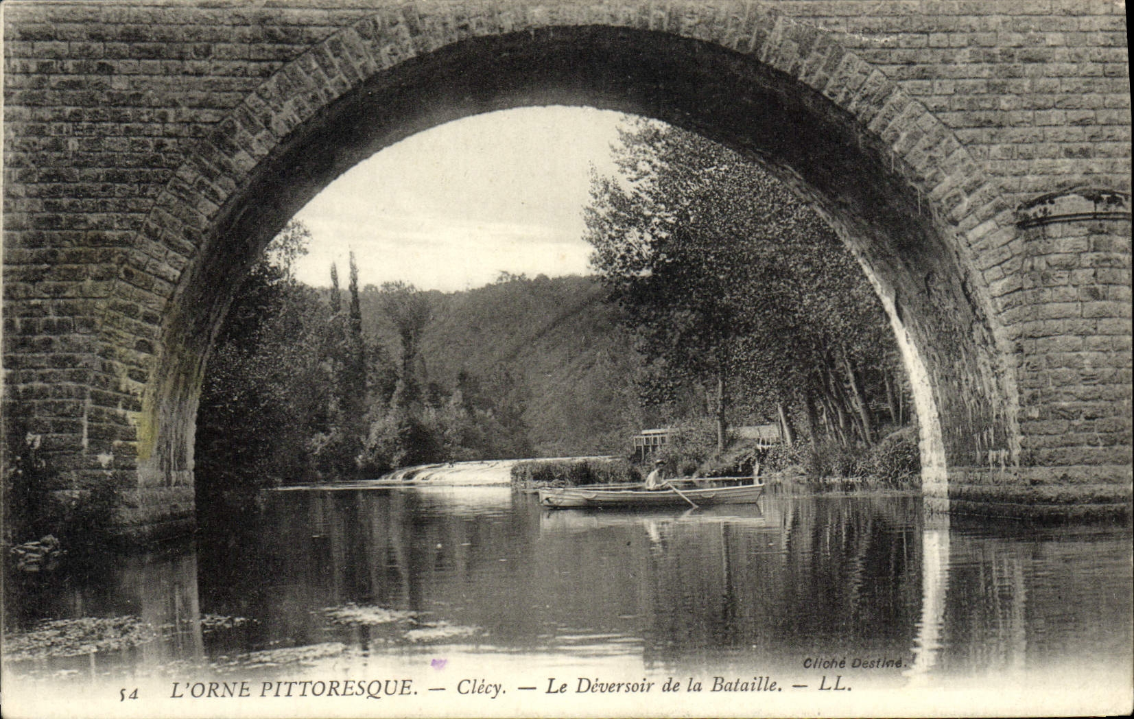 L'Orne pittoresque — Clécy — Le Déversoir de la Bataille — Gliché Destiné