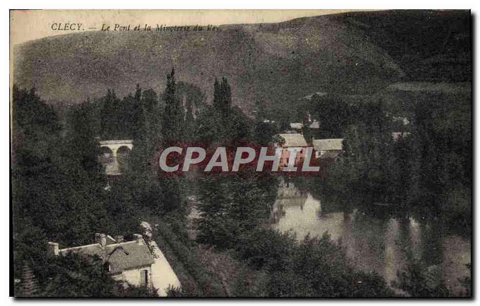 Clécy — Der Brücke und die Mühle von Key — Verlag nicht sichtbar