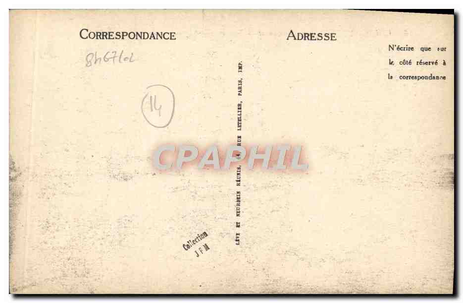 COURSEULLES — Le Bassin et la Scierie Mécanique — LL. — N° 58 — Achterkant