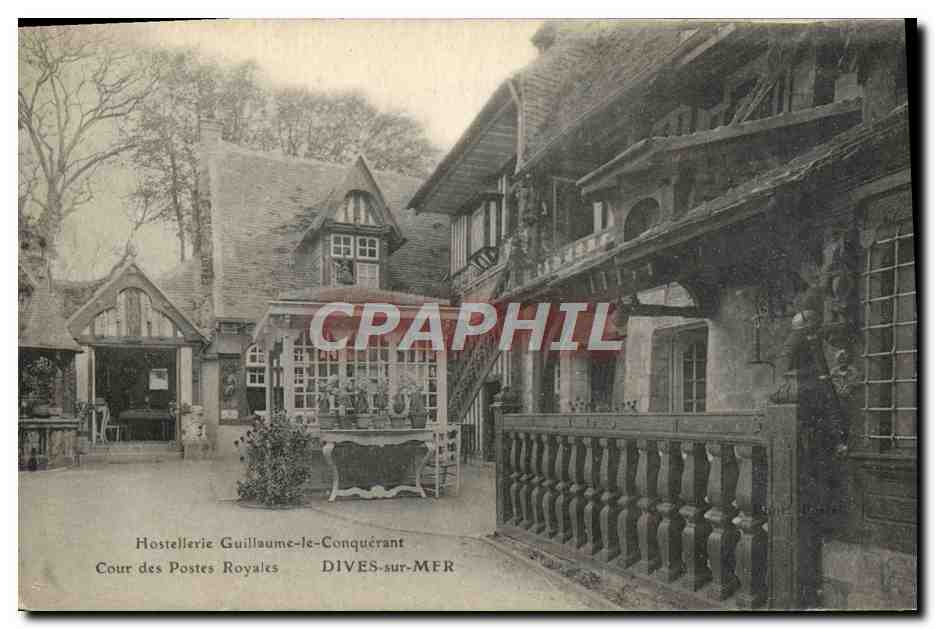 Hostellerie Guillaume-le-Conquérant — Cour des Postes Royales — Dives-sur-Mer