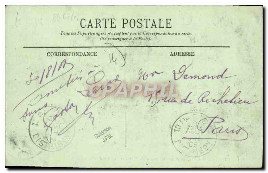 Dives-Cabourg — Panorama pris de la Propriété Foucher de Careil — LL. — Reverso