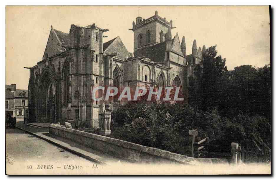 CPA Dives L'Eglise