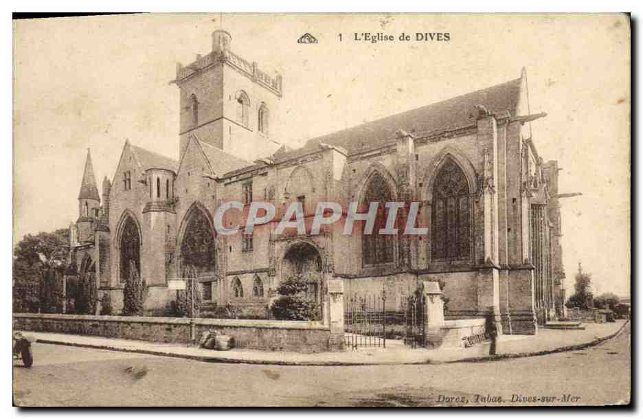 CPA L'Eglise de Dives