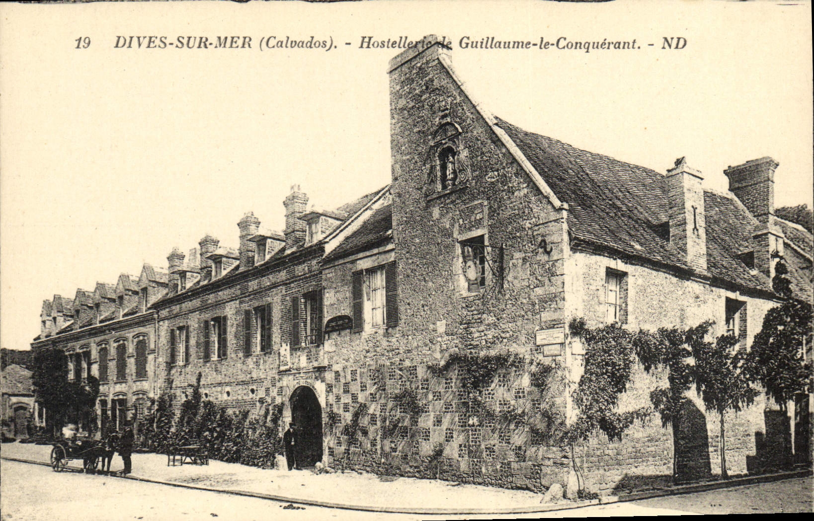 CPA Dives sur Mer Hostellerie de Guillaume le Conquerant