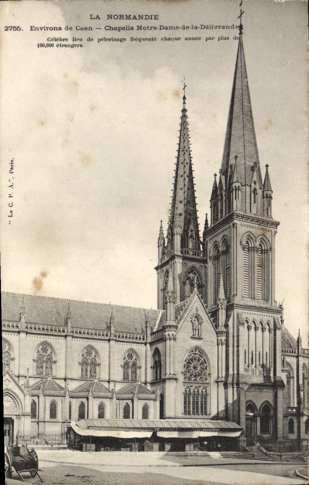 CPA Environs de Caen Chapelle Notre Dame de la Delivrande