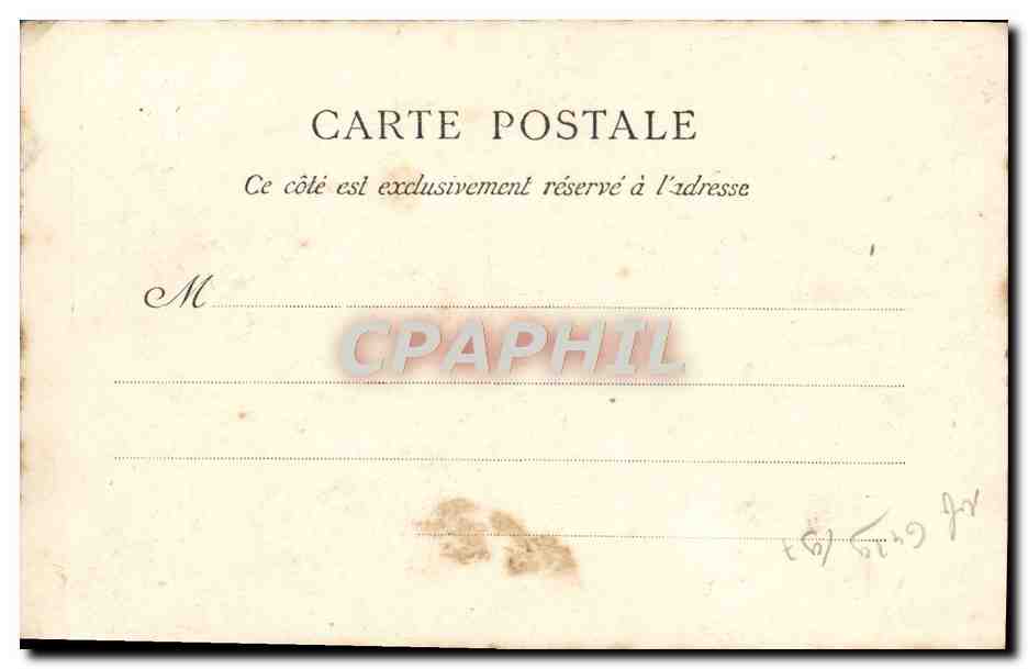 CPA Environs de Caen Chapelle Notre Dame de la Delivrande — Rückseite
