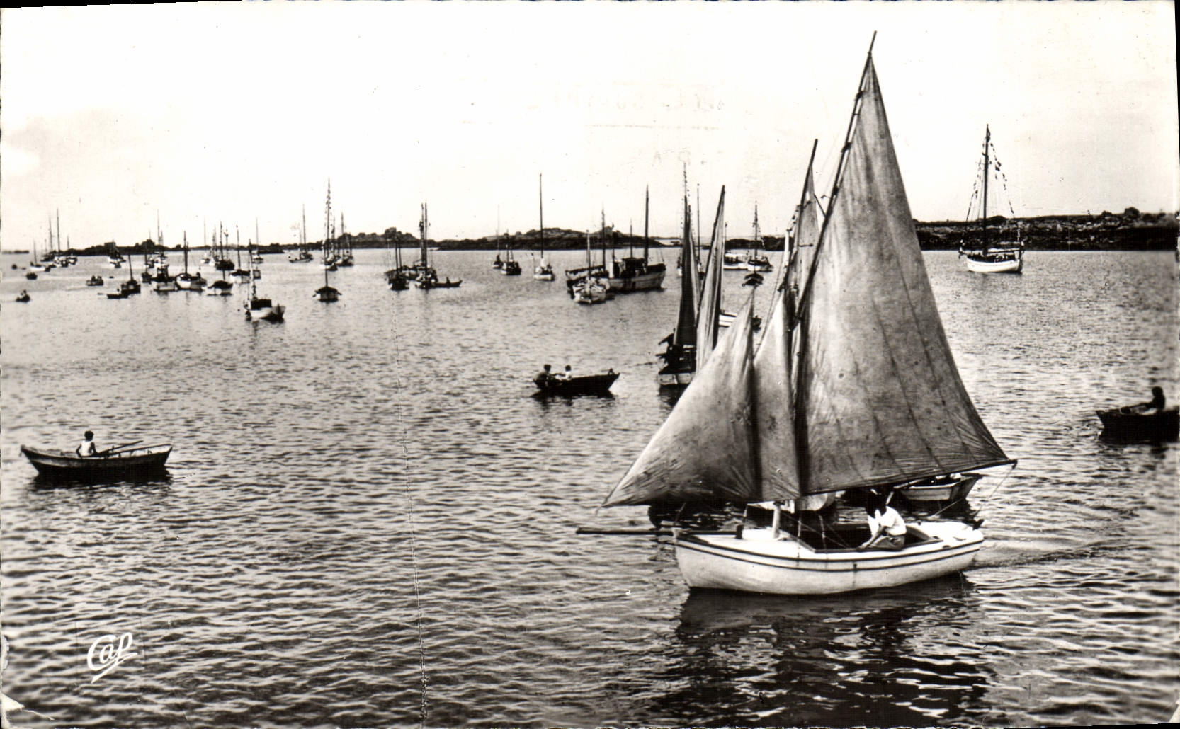 Bateaux — Port de Bains-Verte — éditeur C.O.P. n°8465-02
