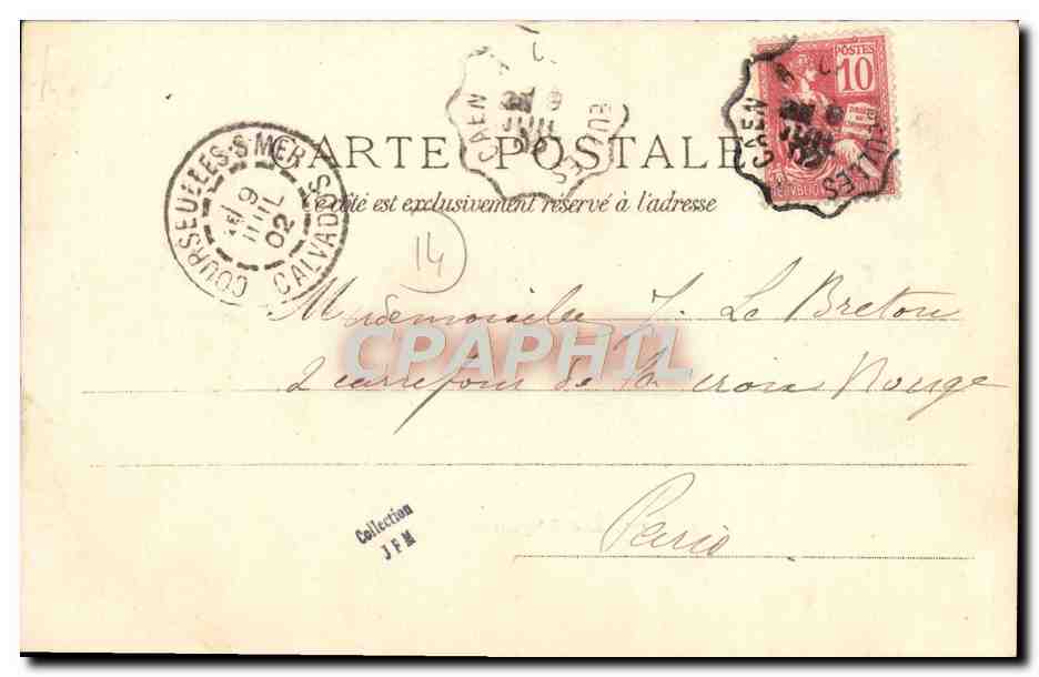 CPA Luc l'Aquarium — Verso