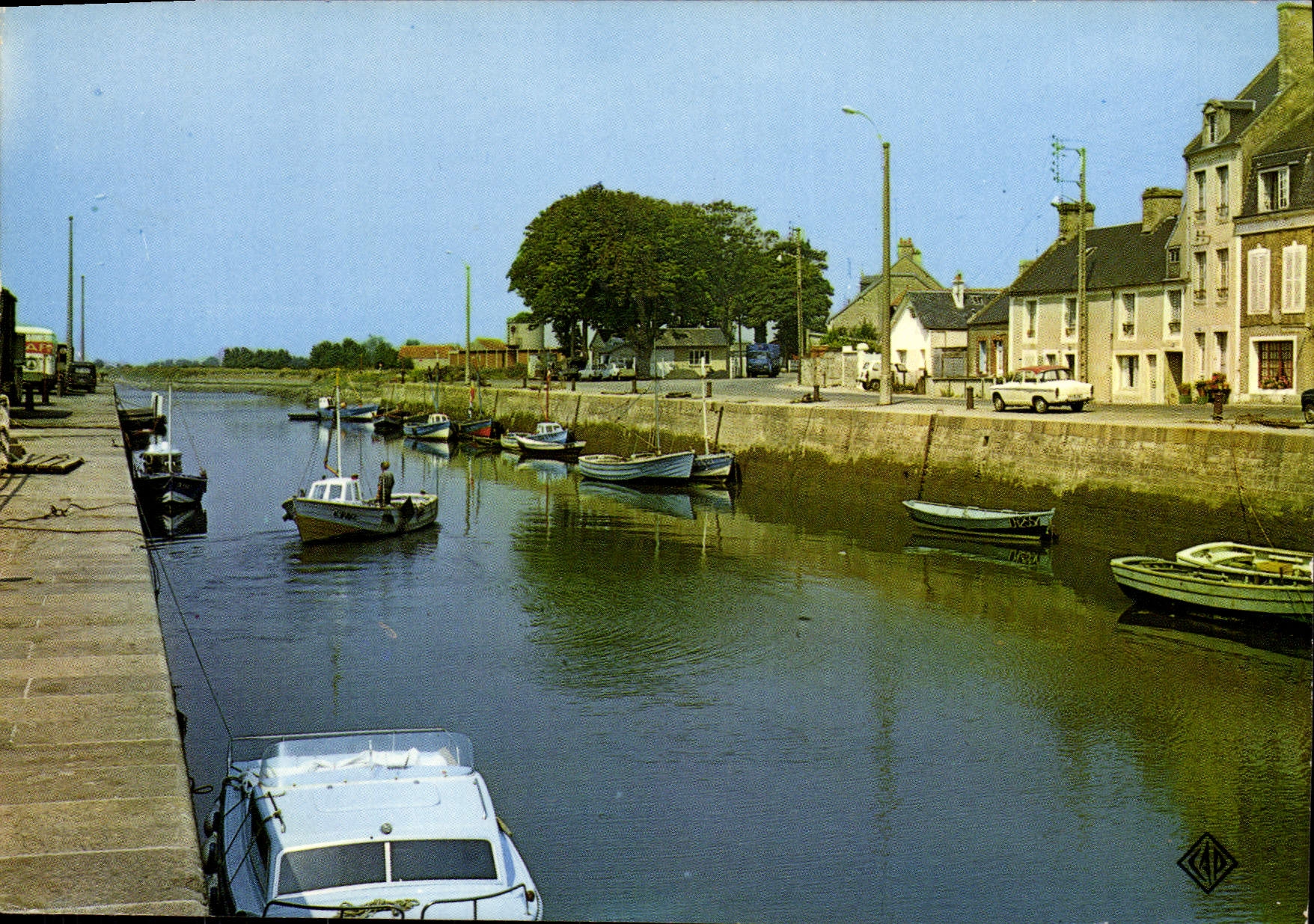 Isigny-sur-Mer — Le Port — DL Cie des Arts Photomécaniques, n° 1589