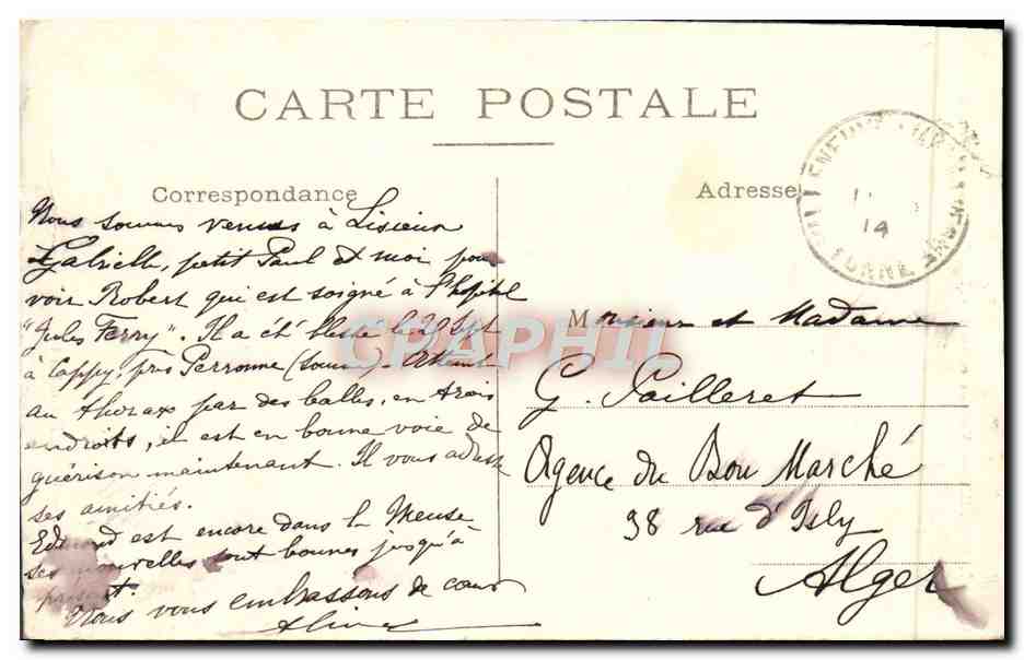 CPA Lisieux Vieilles maisons sur la touques au port de caen — Rückseite