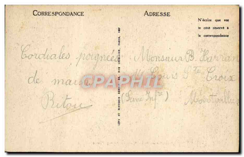 Lisieux — Les Bords de la Touques au Camp-Franc — LL — Verso
