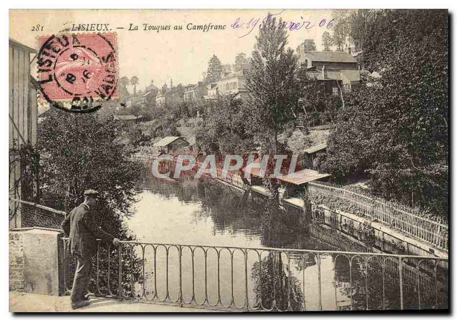 Lisieux — La Touques au Campfranc — éditeur non identifié, n° 281