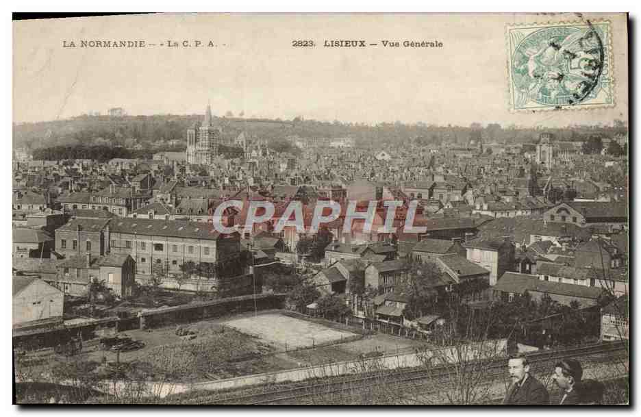Lisieux — Vue Générale — La C.P.A. n°2823