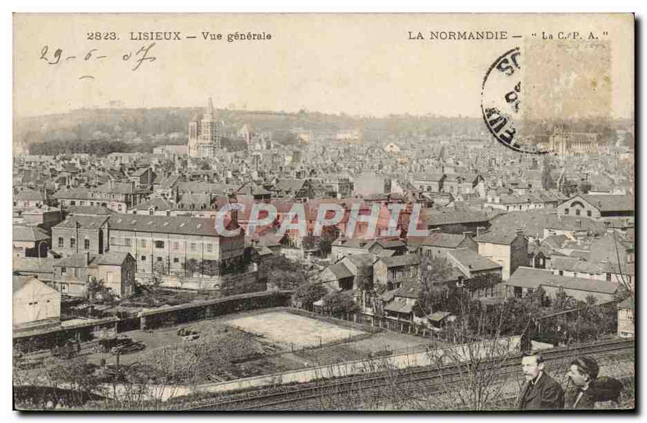 CPA Lisieux Vue generale La normandie