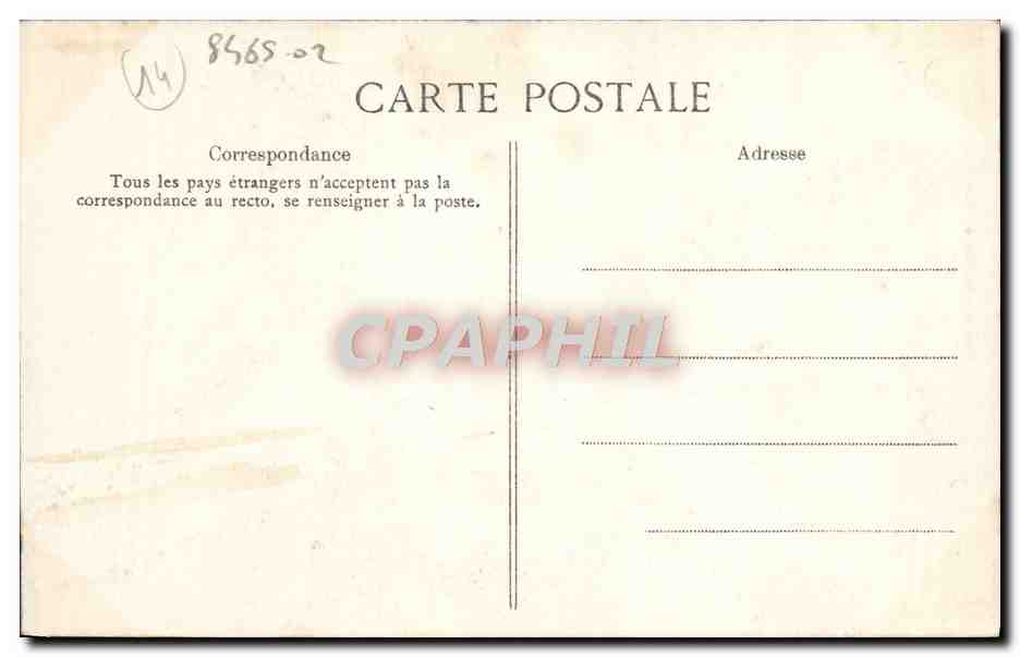 CPA Lisieux Vue generale prise du mont Cassin — Rückseite