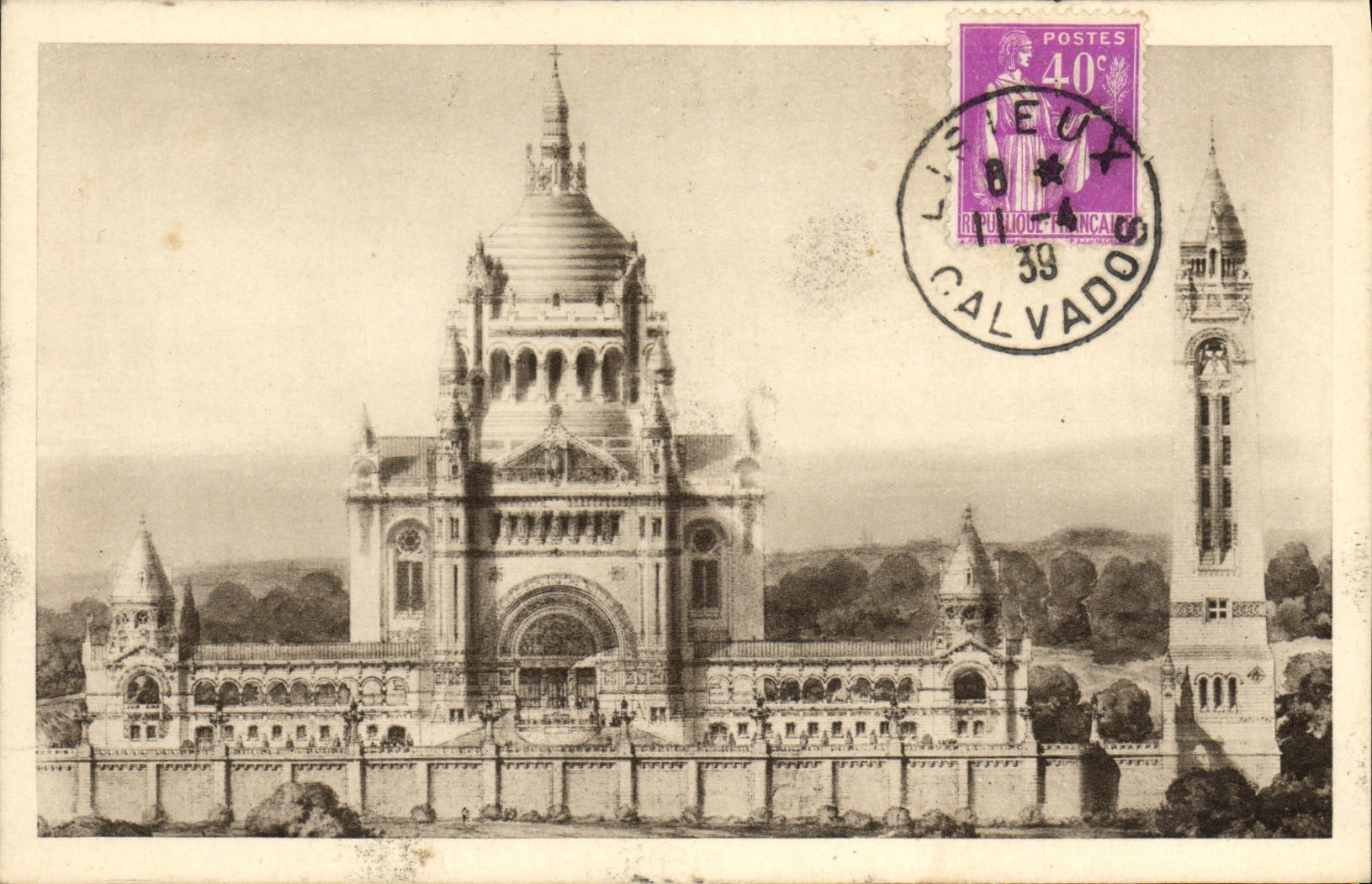 Basilique de Lisieux — Vue Générale du Projet — Drager - Drager