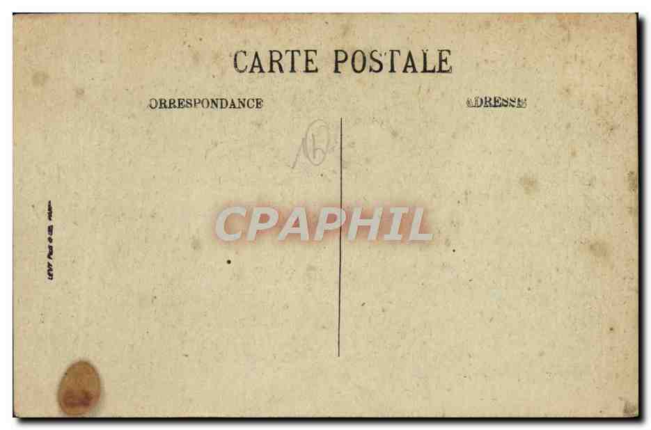 CPA Lisieux La Caserne Delaunay Militaria — Rückseite