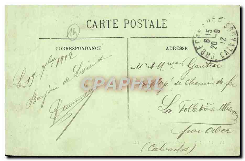 Lisieux — La Caserne Delaunay — LL. — Éditeur P. Lacomière, n° 48 — Rückseite