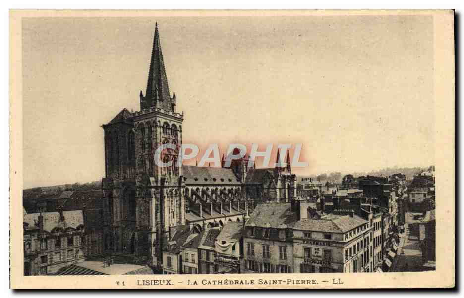 Lisieux — La catedral de San Pedro — J.A. Catedral de San Pedro — LL