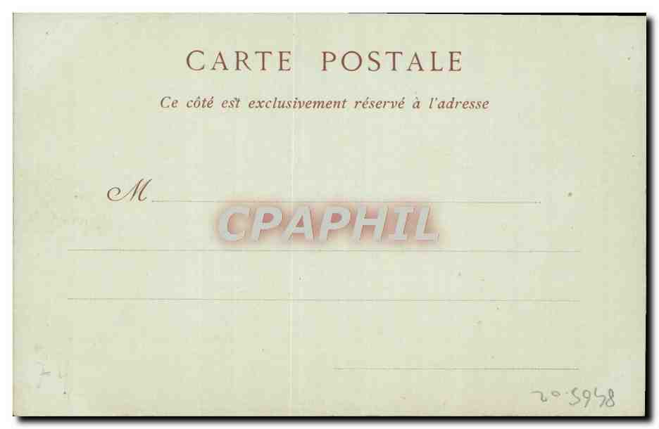 CPA Lisieux Interieur de la cathedrale — Rückseite