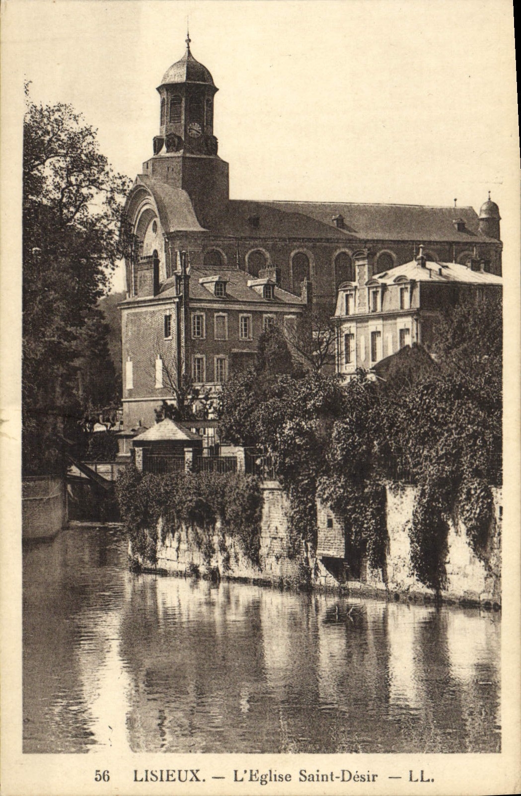 CPA Lisieux L'Eglise saint desir