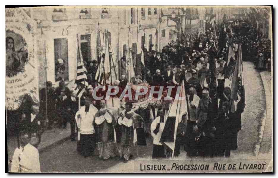 Lisieux — Procession Rue de Livarot — Édition du Rosaire