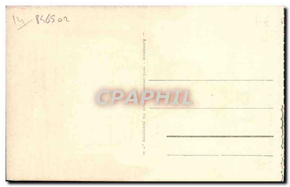 Lisieux - Kirche Saint-Jacques — Verlag A.P.E. n°4 — Rückseite