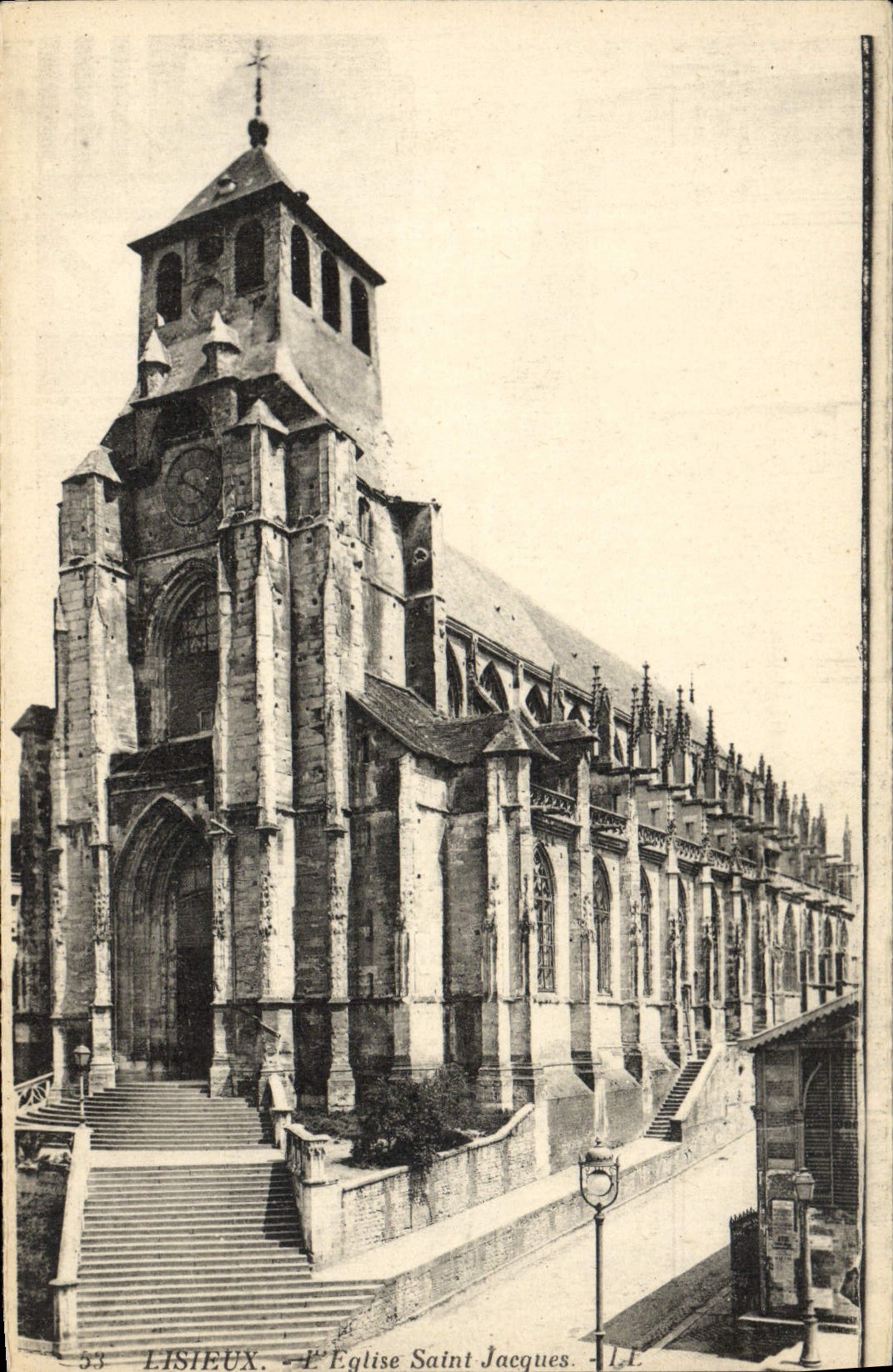 Lisieux — L'Église Saint-Jacques — L.E.