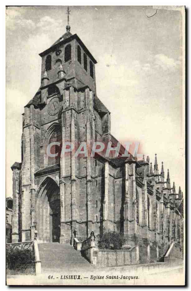 Lisieux — Église Saint-Jacques — G. Arlaud, éditeur, n° 64