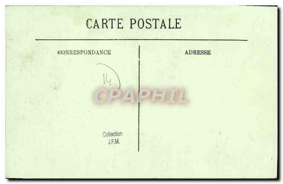 CPA Lisieux Le Manoir de la Salamandre Rue aux Fevres — Rückseite