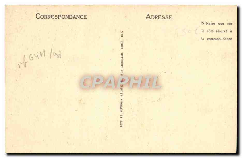 CPA Lisieux Manoir de la salamandre vue vers la cour — Rückseite