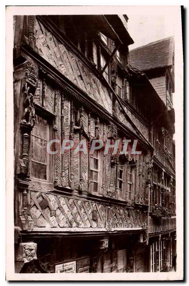 Haus des 16. Jahrhunderts — Rue aux Fèvres — Lisieux