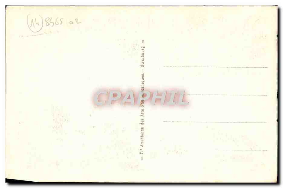 CPA Lisieux Rue aux fevres — Rückseite