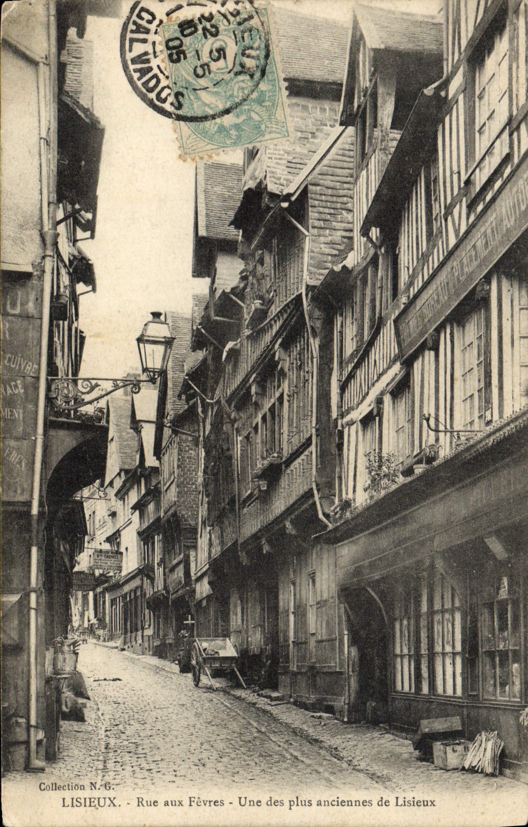 Lisieux - Rue aux Fèvres - Une des plus anciennes de Lisieux
