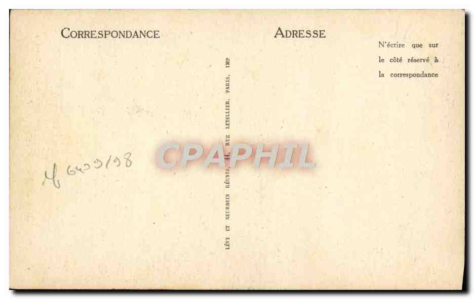 CPA Lisieux la rue aux fevres — Rückseite