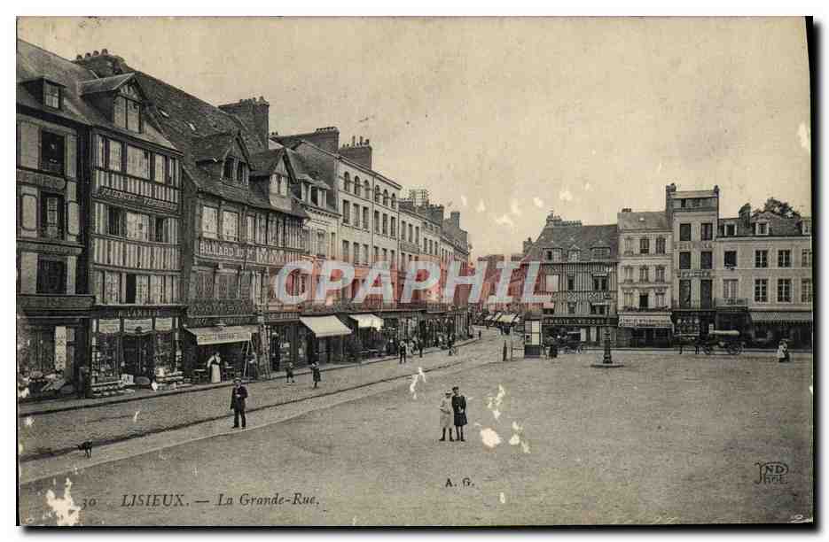 Lisieux — La Grande-Rue — A. G. — JND
