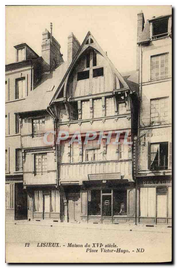 Lisieux - Haus aus dem 16. Jahrhundert - Place Victor-Hugo