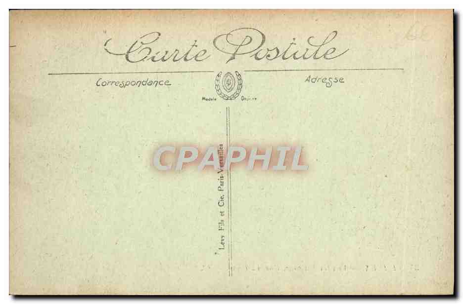 CPA Lisieux vieilles maisons rue au Char — Rückseite